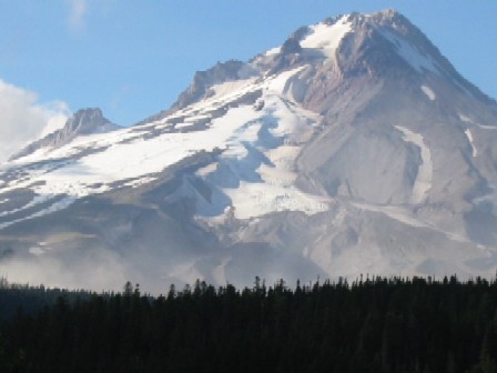 mt hood closer up